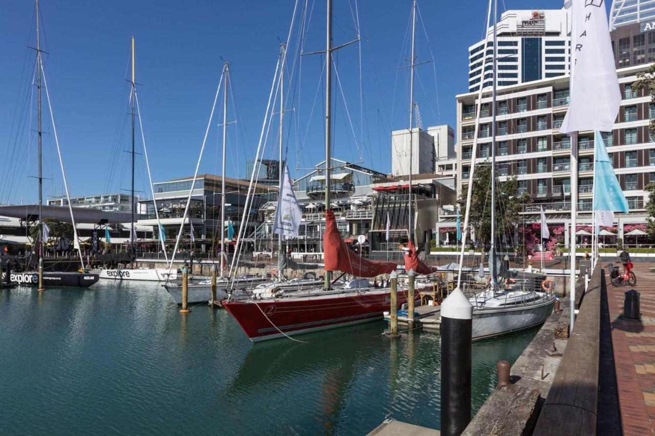 מלון Qt אוקלנד מראה חיצוני תמונה The waterfront at the Viaduct Harbour