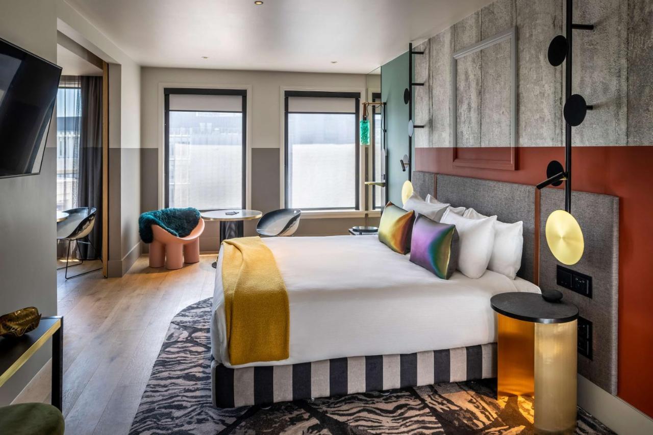 מלון Qt אוקלנד מראה חיצוני תמונה A bedroom at the hotel