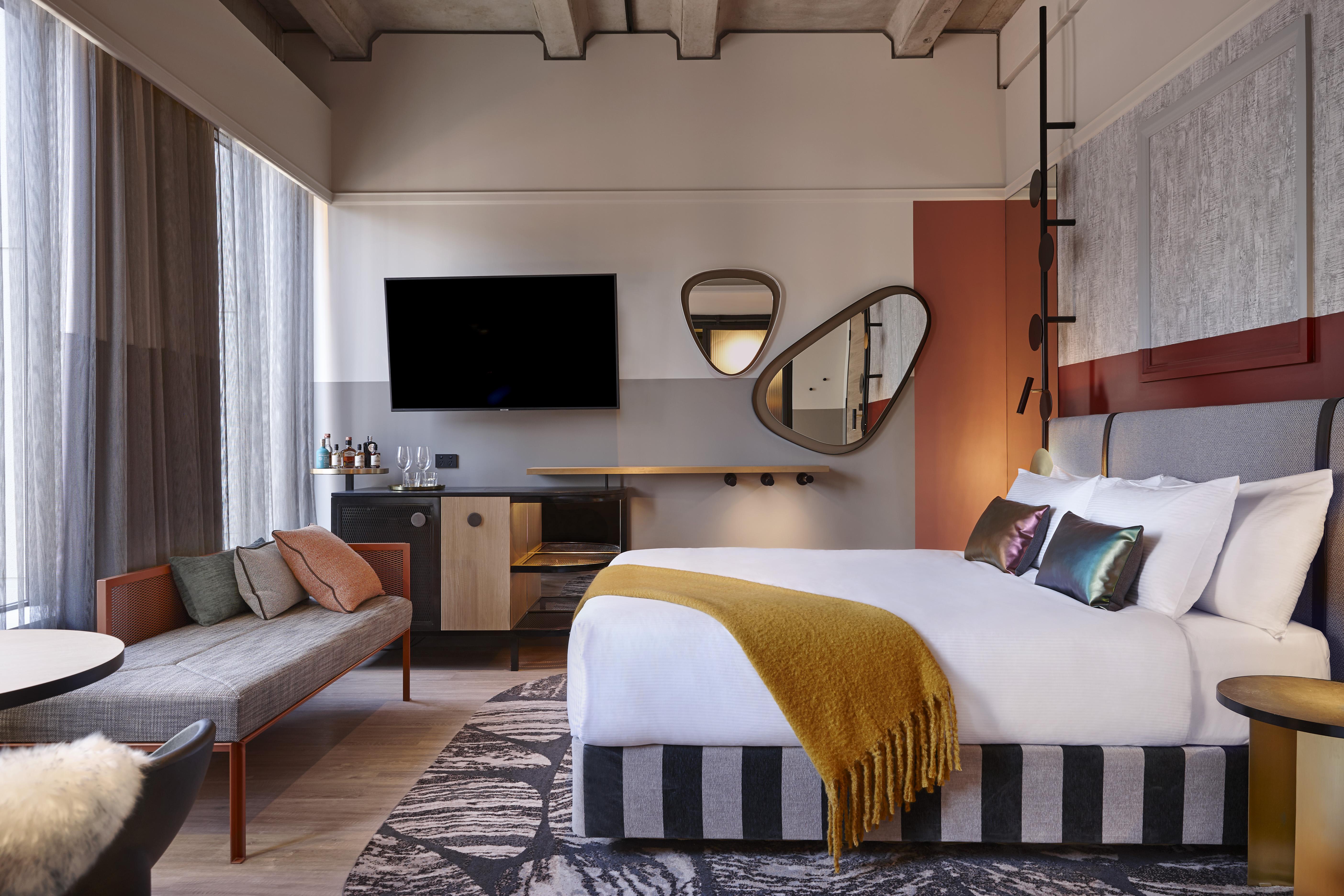 מלון Qt אוקלנד מראה חיצוני תמונה A bedroom at the hotel