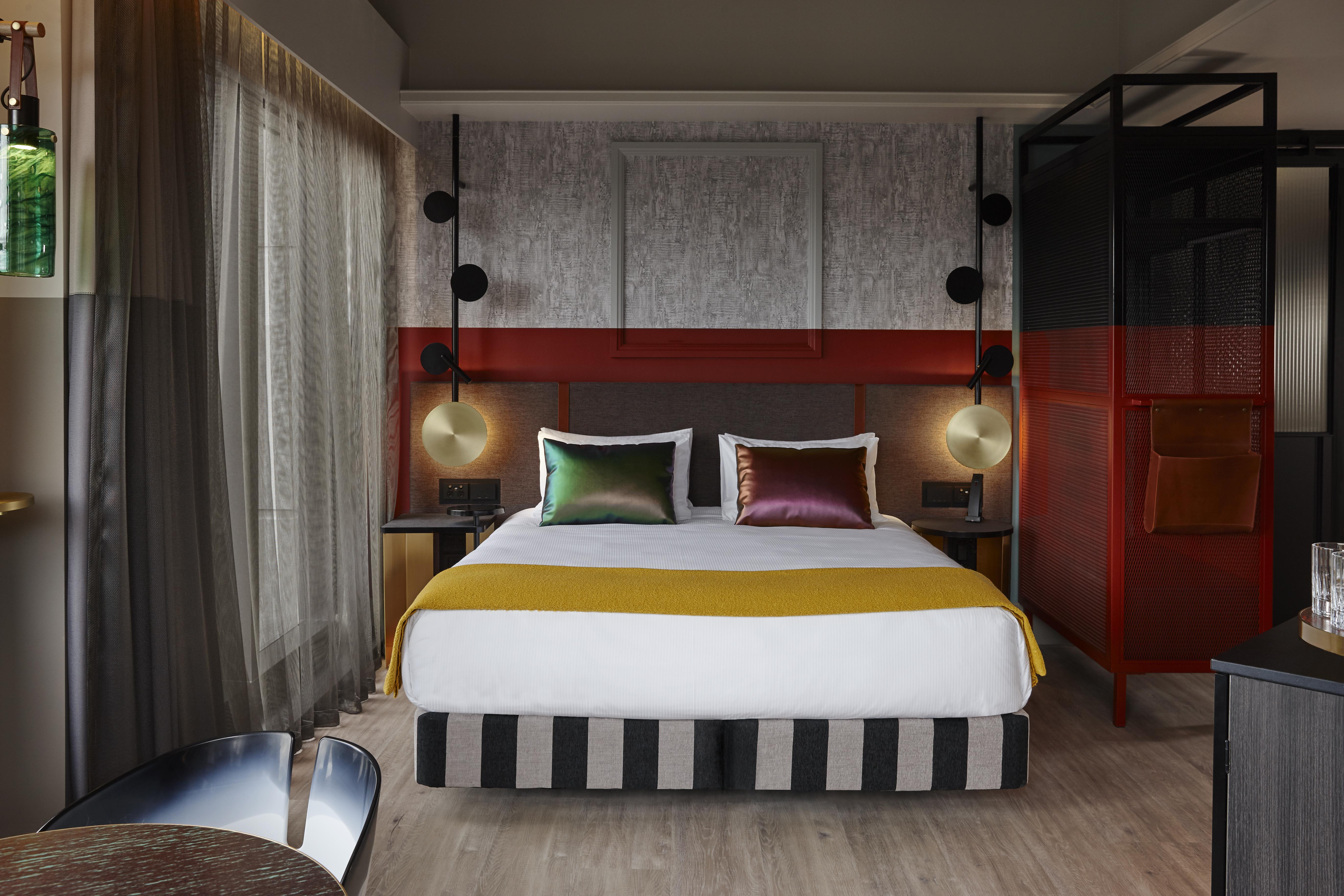 מלון Qt אוקלנד מראה חיצוני תמונה A bedroom at the hotel