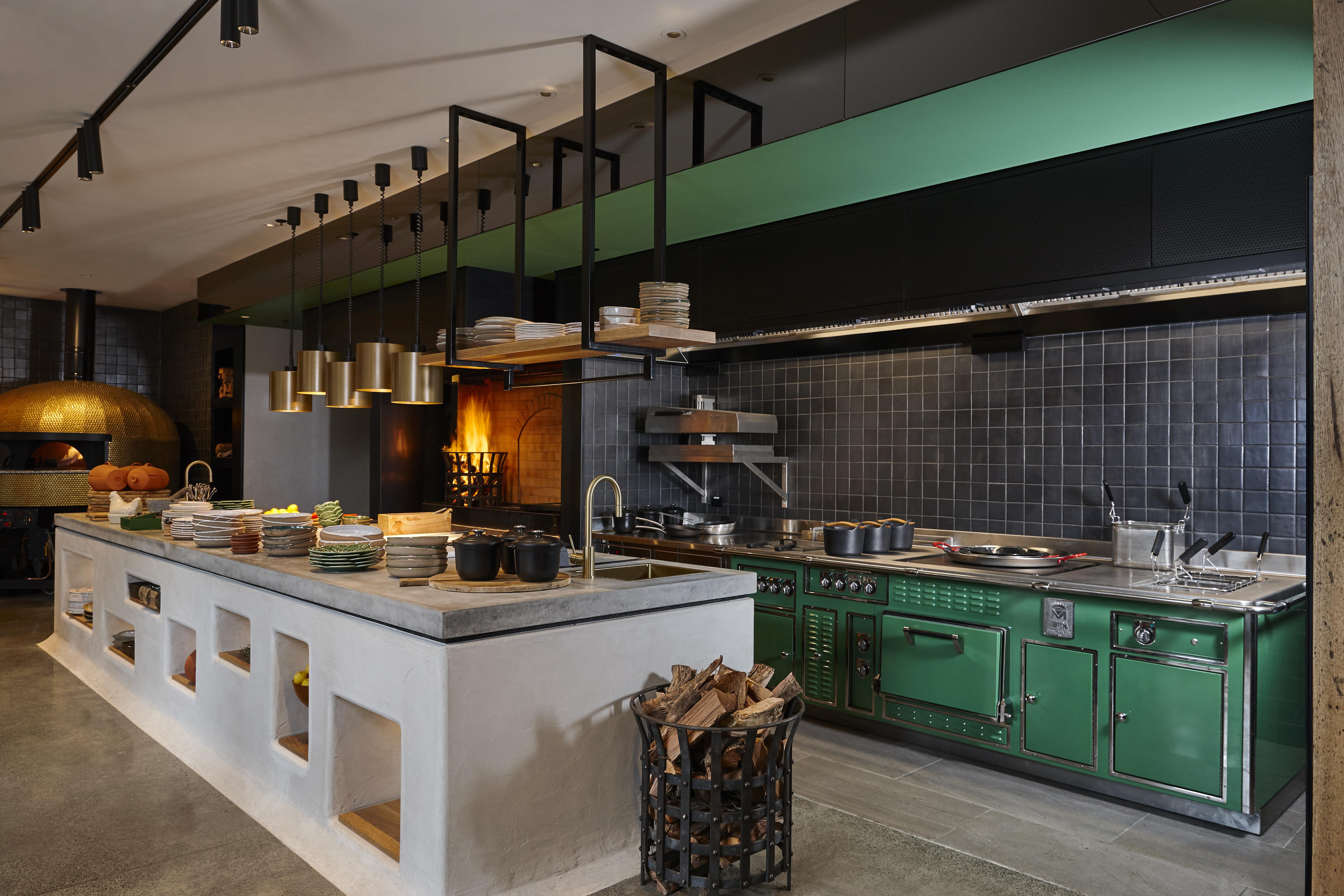 מלון Qt אוקלנד מראה חיצוני תמונה The kitchen at the restaurant